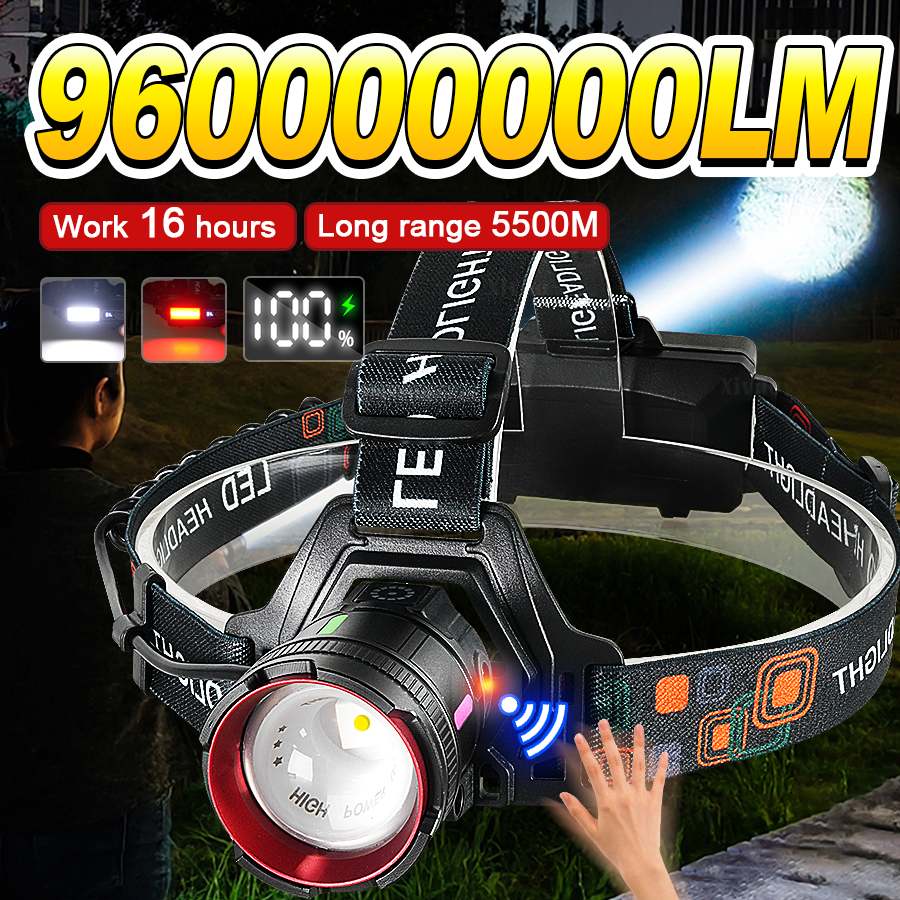 Outdoor Power Repair - 960000000LM Ultra Powerful Sensor Headlamp Rechargeable