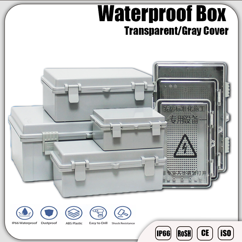 Outdoor Power Supply Box - IP66 Electrical Plastic Enclosure ABS Power