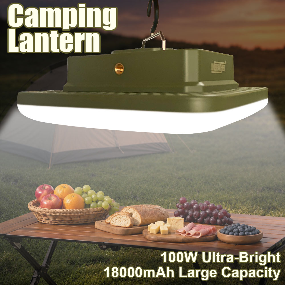 18000mAh Camping Lantern 100W  - đánh giá và giá Outdoor Power Repair
