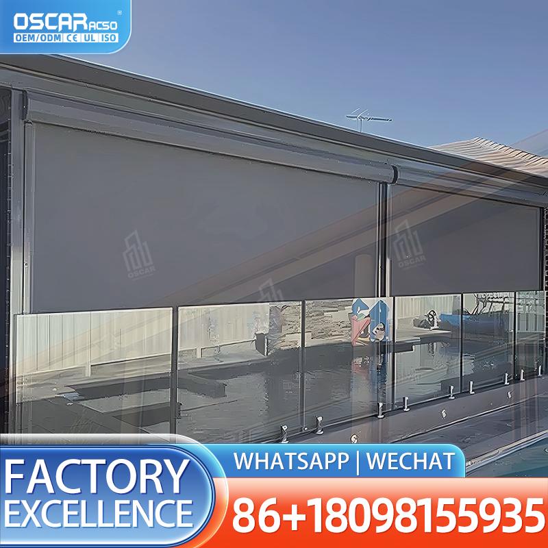 Automatic Electric Roller Shut - đánh giá và giá Outdoor Power Roller Shades