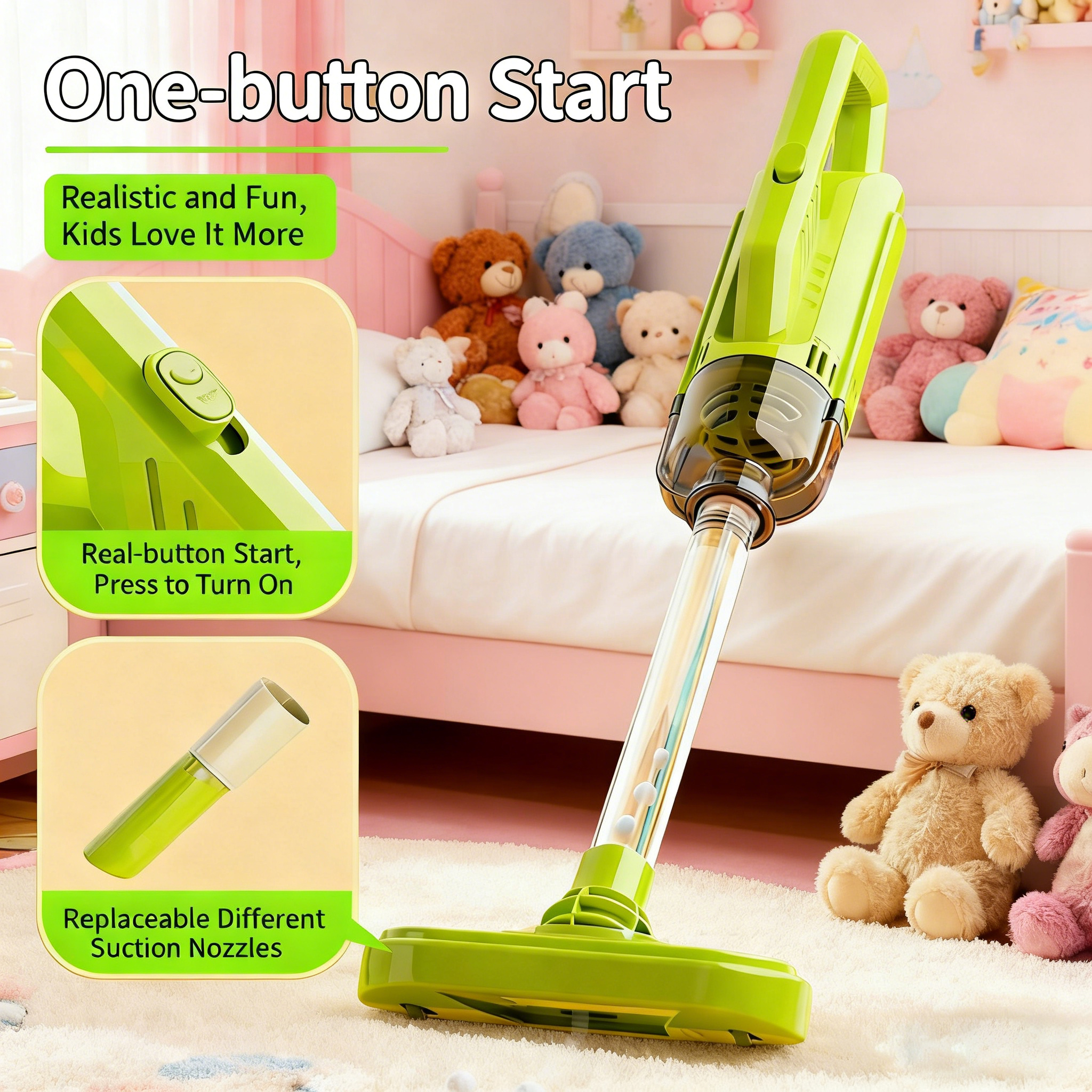Kids Cleaning Toy Set Housekee - đánh giá và giá Outdoor Power Broom