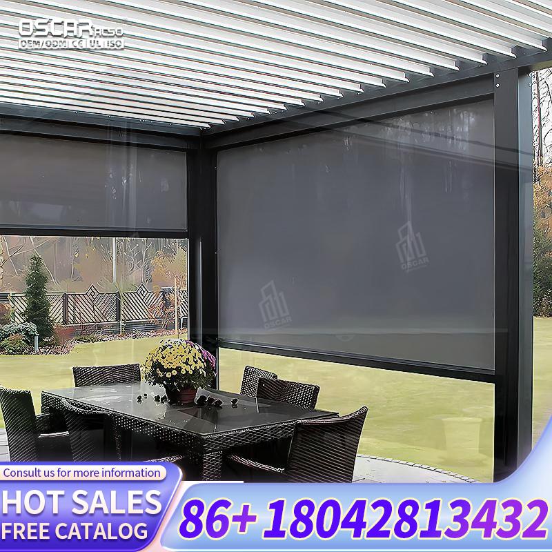 Outdoor Patio Motorized Roller - đánh giá và giá Outdoor Power Roller Shades
