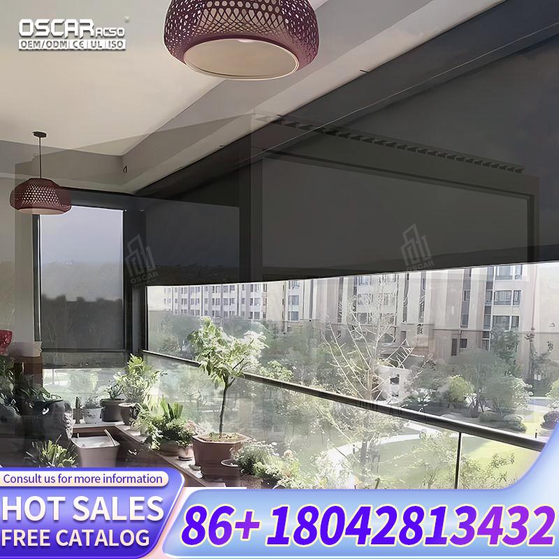 Outdoor Patio Motorized Roller - đánh giá và giá Outdoor Power Roller Shades