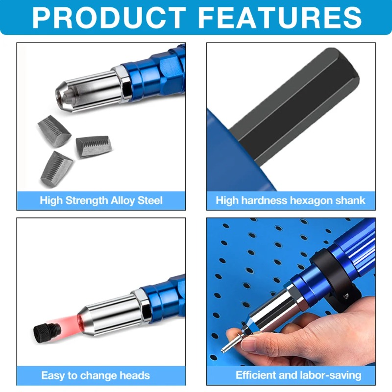 Aluminum Alloy Riveting Gun Ad - đánh giá và giá Outdoor Power Blinds