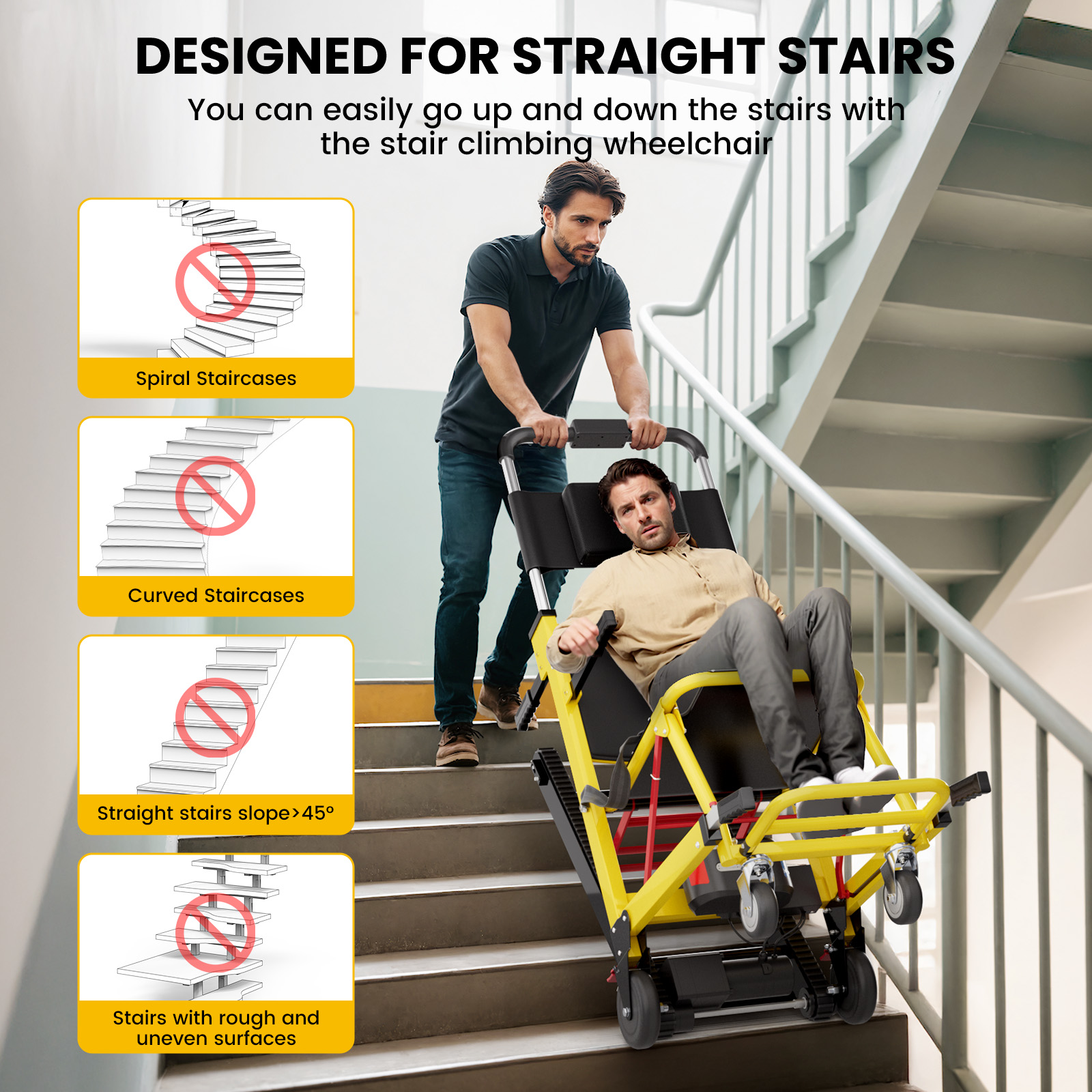 Stair Lifting Motorized Climbi - đánh giá và giá Outdoor Power Wheelchair