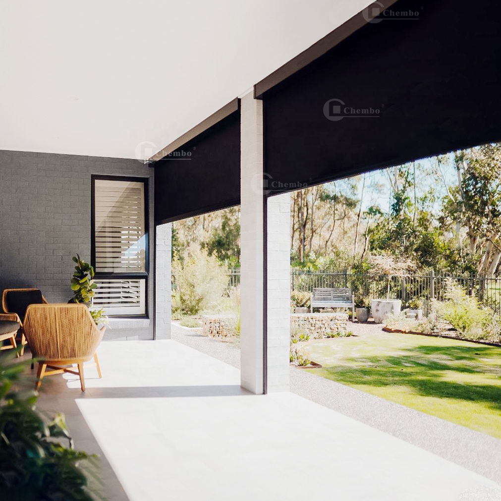 Intelligent Control Waterproof - đánh giá và giá Outdoor Power Roller Shades