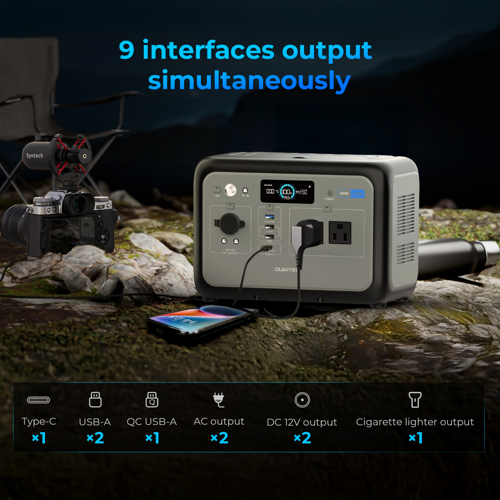 800W LiFePO4 Portable Power St - đánh giá và giá Power Outdoor
