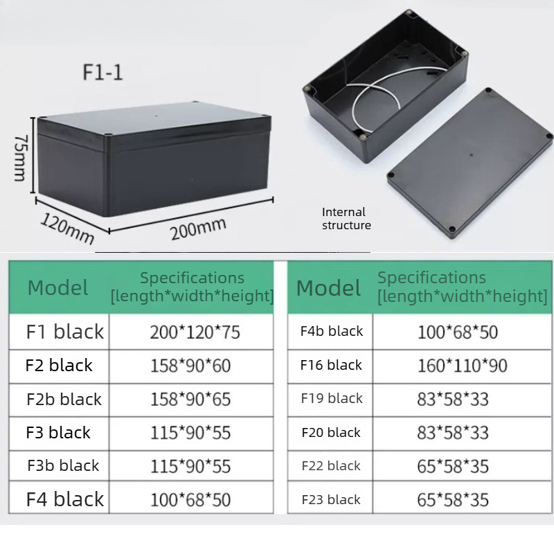 Triple Waterproof Junction Box - đánh giá và giá Outdoor Power Supply Box