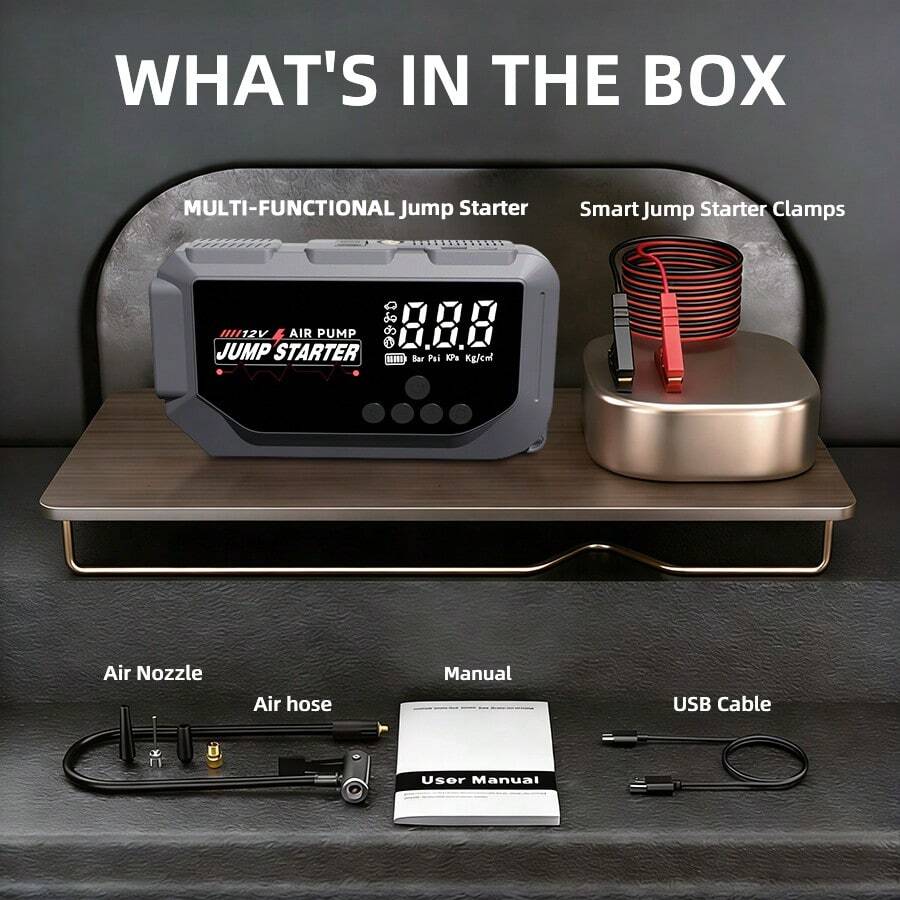 12V 8000A Portable Smart Jump  - đánh giá và giá Power Outdoor