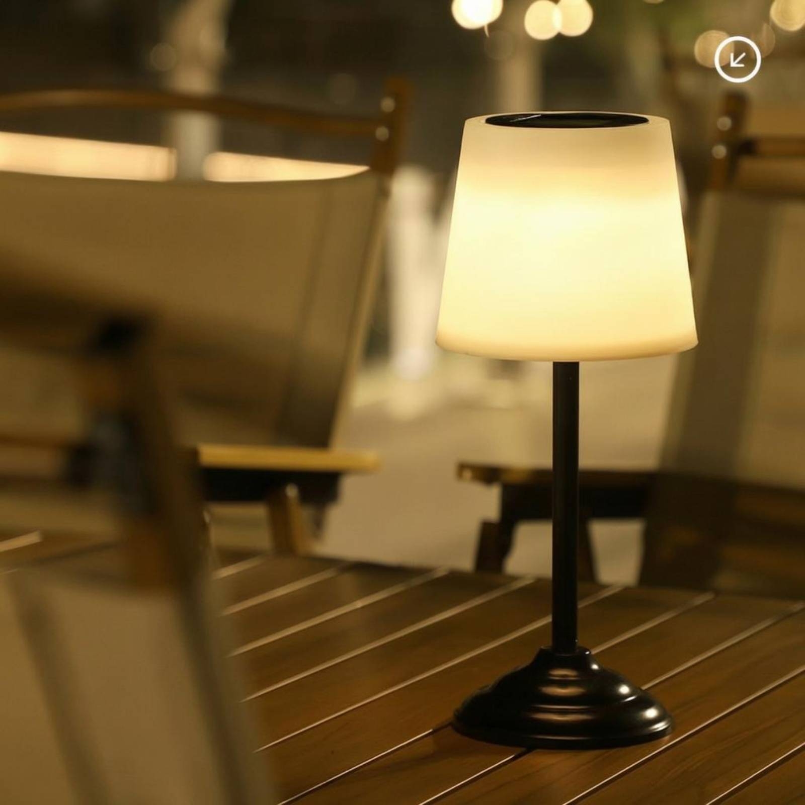 Solar Table Lamp Warm White So - đánh giá và giá Power Outdoor