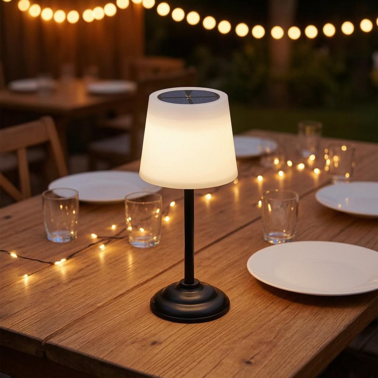 Solar Table Lamp Warm White So - đánh giá và giá Power Outdoor