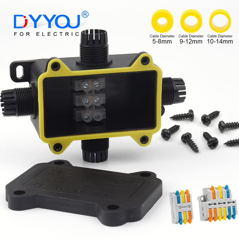 IP68 Waterproof Junction Box O - đánh giá và giá Outdoor Power Supply Box