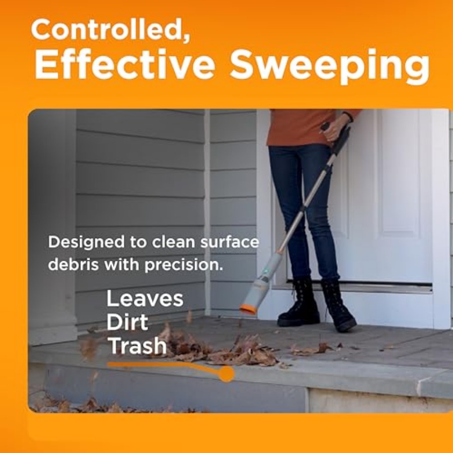 Rocket Sweeper Cordless Air Br - đánh giá và giá Outdoor Power Broom