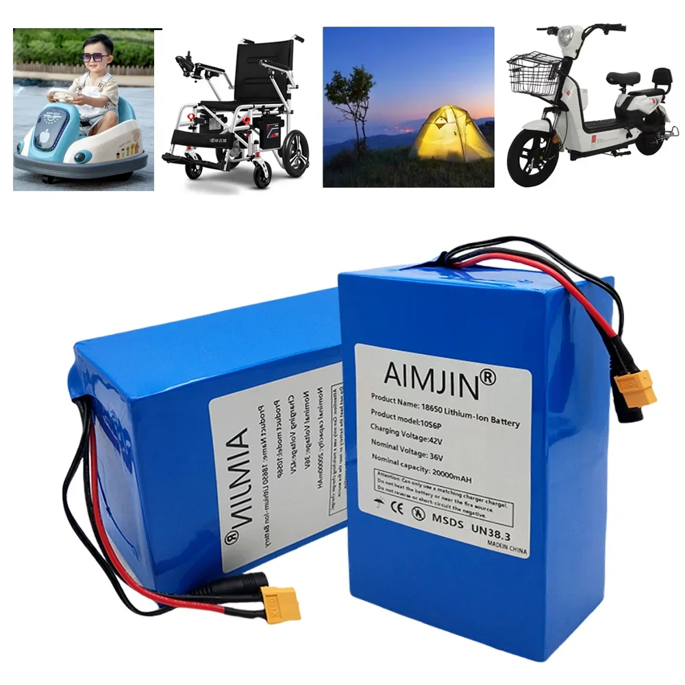 10S6P Li-ion battery pack 36V  - đánh giá và giá Outdoor Power Wheelchair