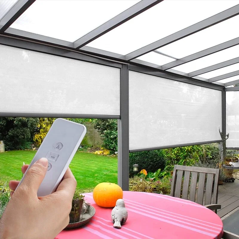 # Hot Sun Shade Outdoor Solar  - đánh giá và giá Outdoor Power Roller Shades